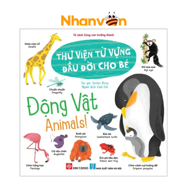  Thư viện từ vựng đầu đời cho bé - Động vật - Animals! 