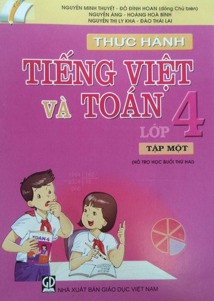  Thực Hành Tiếng Việt Và Toán Lớp 4 - Tập 1 