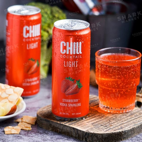  Chill Light Strawberry & Vodka 