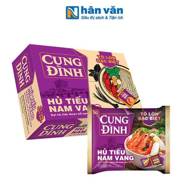Thùng 30 Gói - Hủ Tiếu Nam Vang Cung Đình 83g