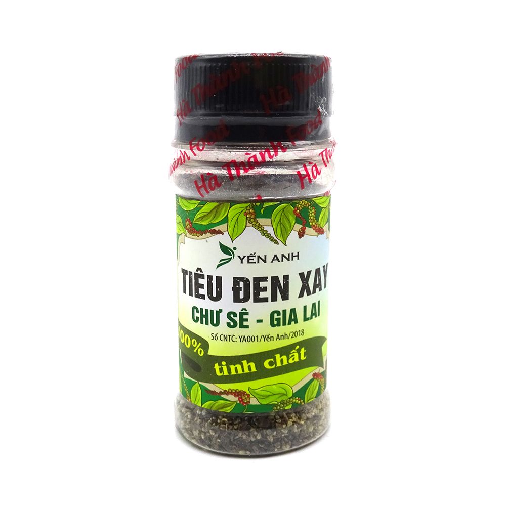  Tiêu Đen Xay Chư Sê - Gia Lai Hũ 25g 