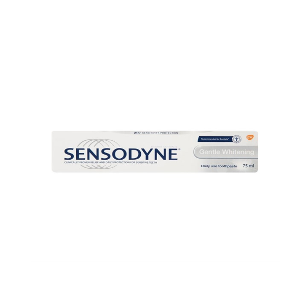  Kem Đánh Răng Sensodyne Gentle Whitening - Giúp Làm Trắng Răng Tự Nhiên - Giúp Giảm Ê Buốt 100g 