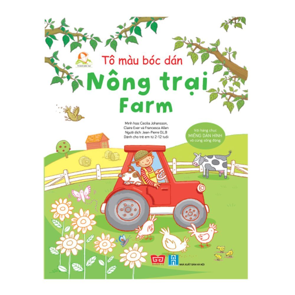  Tô Màu Bóc Dán - Nông Trại Farm 