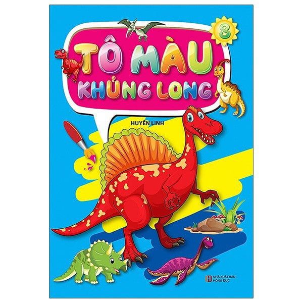  Tô màu khủng long T.3 