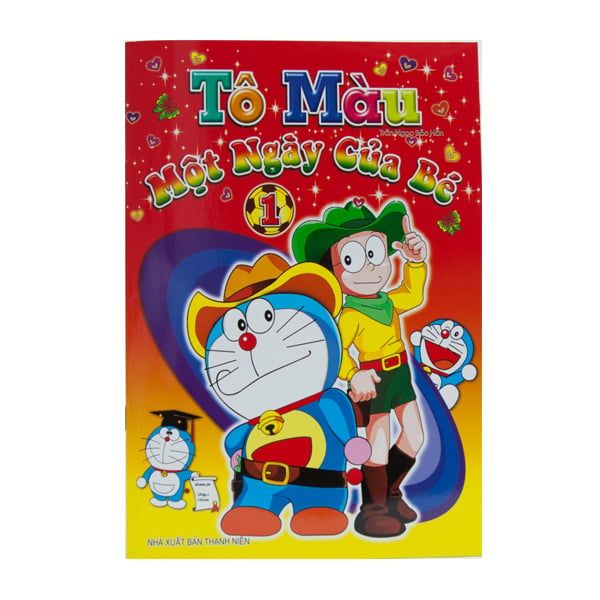  [Phiên Chợ Sách Cũ 2023] Tô Màu - Một Ngày Của Bé - Tập 1 