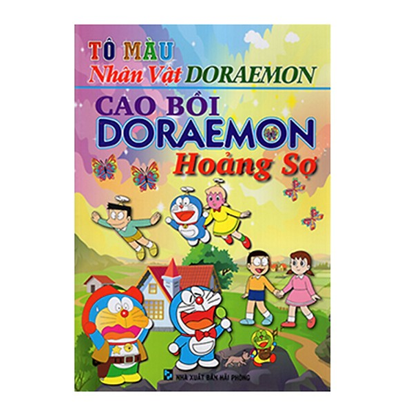  Tô Màu Nhân Vật Doraemon - Cao Bồi Doraemon Hoảng Sợ 