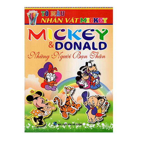  Tô Màu Nhân Vật Mickey - Mickey & Donald Những Người Bạn Thân 