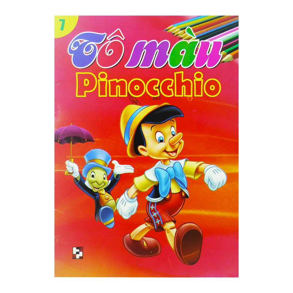  Tô Màu Pinocchio 