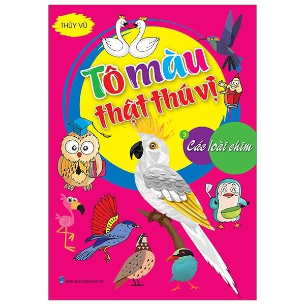  Tô Màu Thật Thú Vị - Các Loài Chim 