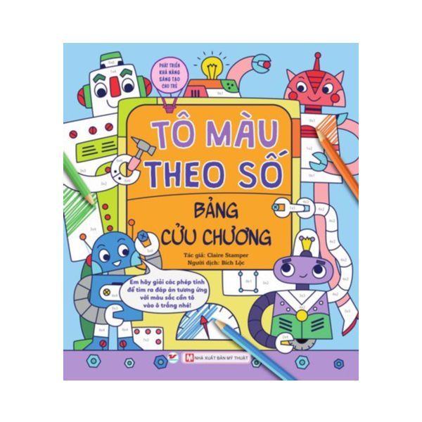  Tô Màu Theo Số - Bảng Cửu Chương 