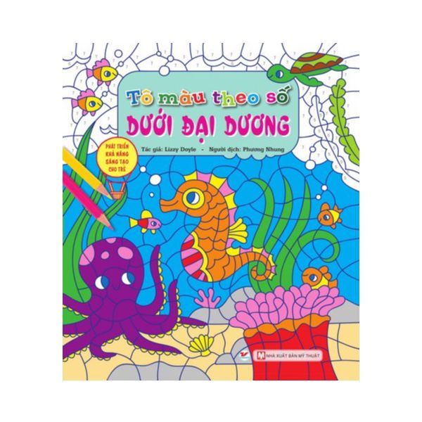  Tô Màu Theo Số Dưới Đại Dương 