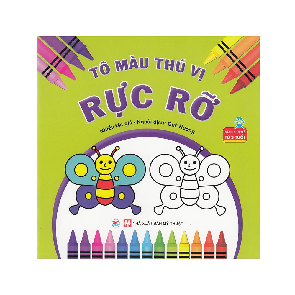  Tô Màu Thú Vị - Rực Rỡ 