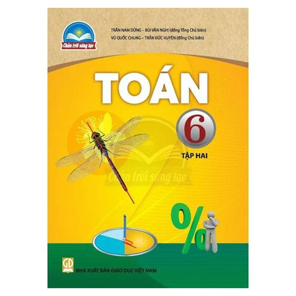  Sách Giáo Khoa Toán Lớp 6 - Tập 2 - Chân Trời Sáng Tạo - 2025 
