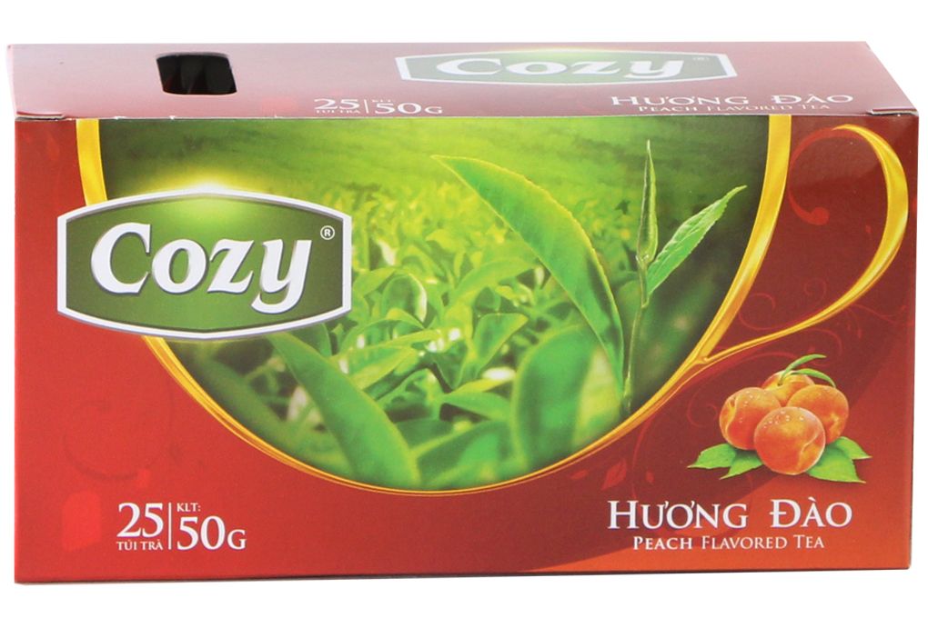  Trà Cozy Trà Hương Đào 50g 