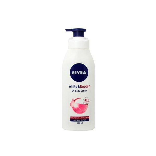  Sữa Dưỡng Thể Trắng Min Nivea Với Màng Bọc Tia UV 400ml 