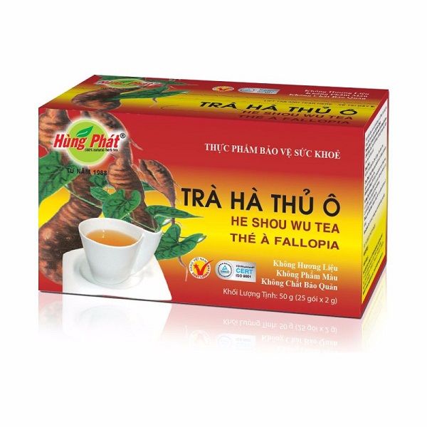  Trà Hà Thủ Ô Hùng Phát ( 25 Gói x 2g) 