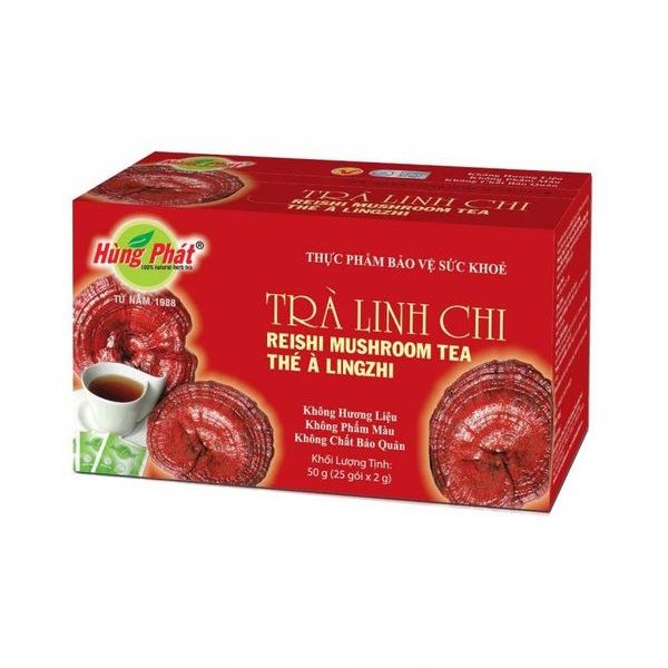  Trà Linh Chi Hùng Phát ( 25 Gói x 2g) 