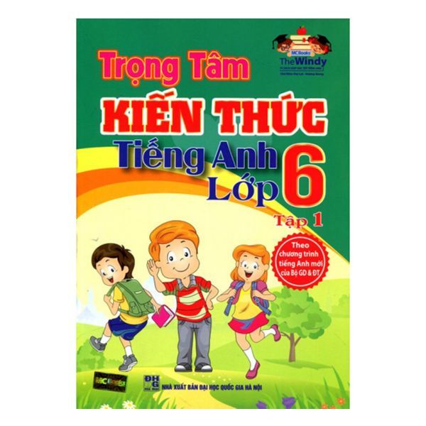  Trọng Tâm Kiến Thức Tiếng Anh Lớp 6 - Tập 1 