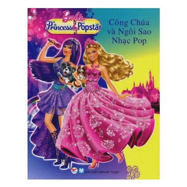  Truyện Tranh Công Chúa Barbie - Công Chúa Và Ngôi Sao Nhạc Pop 