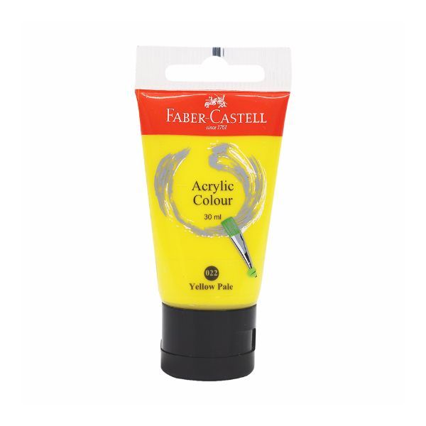  Tuýp Màu Vẽ Acrylic Yellow Pale 022 (30ml) 