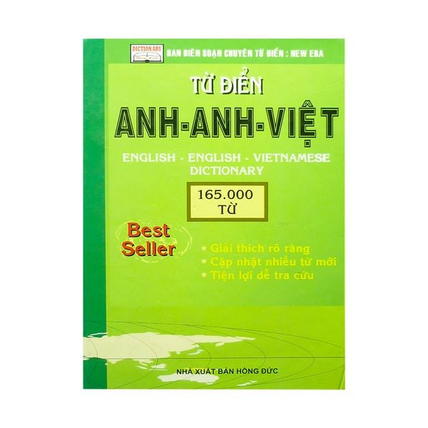 Từ Điển Anh - Anh - Việt 165.000 Từ
