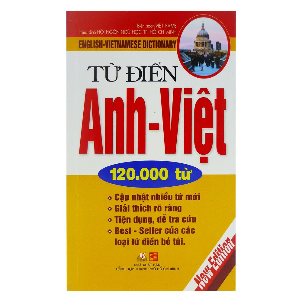  Từ Điển Anh - Việt 120000 Từ (NXB Tổng Hợp TP.HCM) 