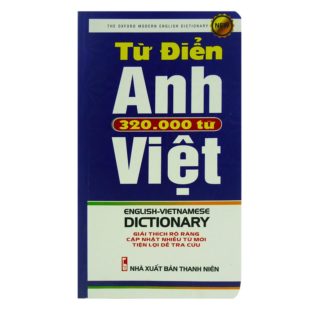  Từ Điển Anh - Việt 320000 Từ (NXB Thanh Niên) 