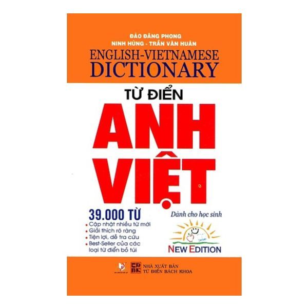  Từ Điển Anh - Việt 39.000 Từ 