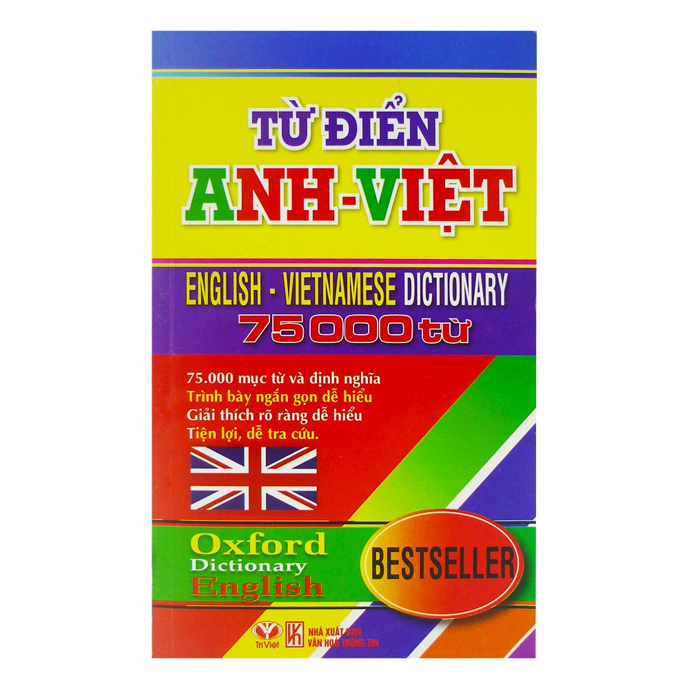  Từ Điển Anh - Việt 75000 Từ English - Vietnamese Dictionary 