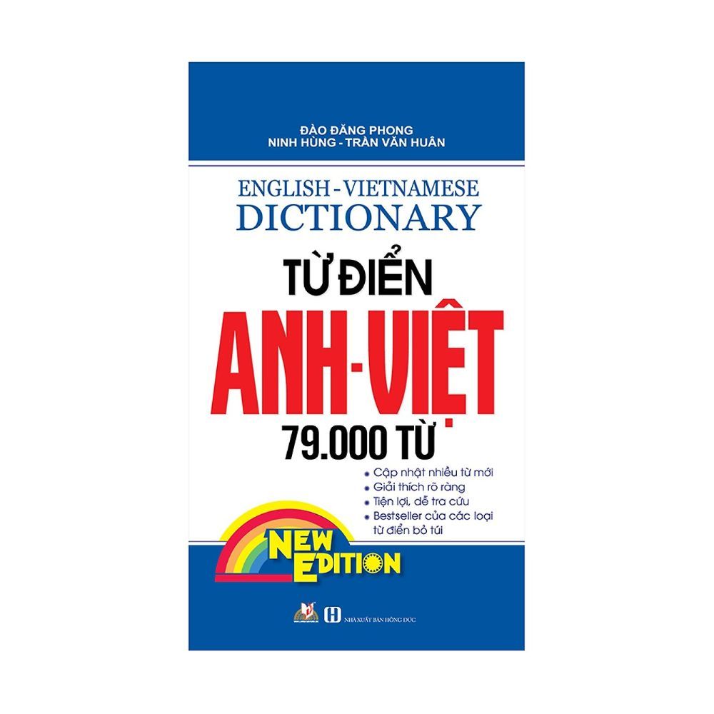  Từ Điển Anh - Việt 79.000 Từ (Tái Bản 2019) 