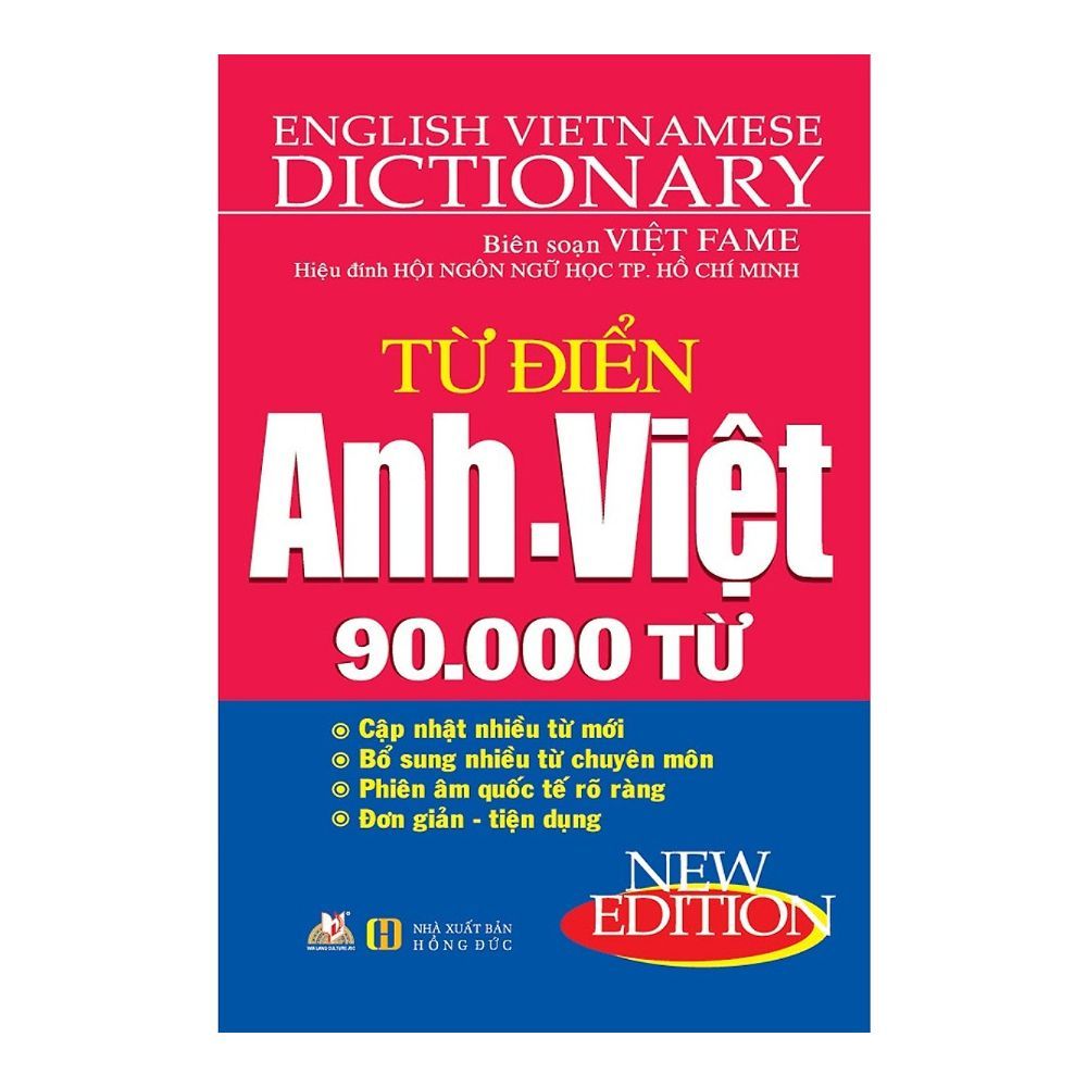  Từ Điển Anh - Việt 90.000 Từ 