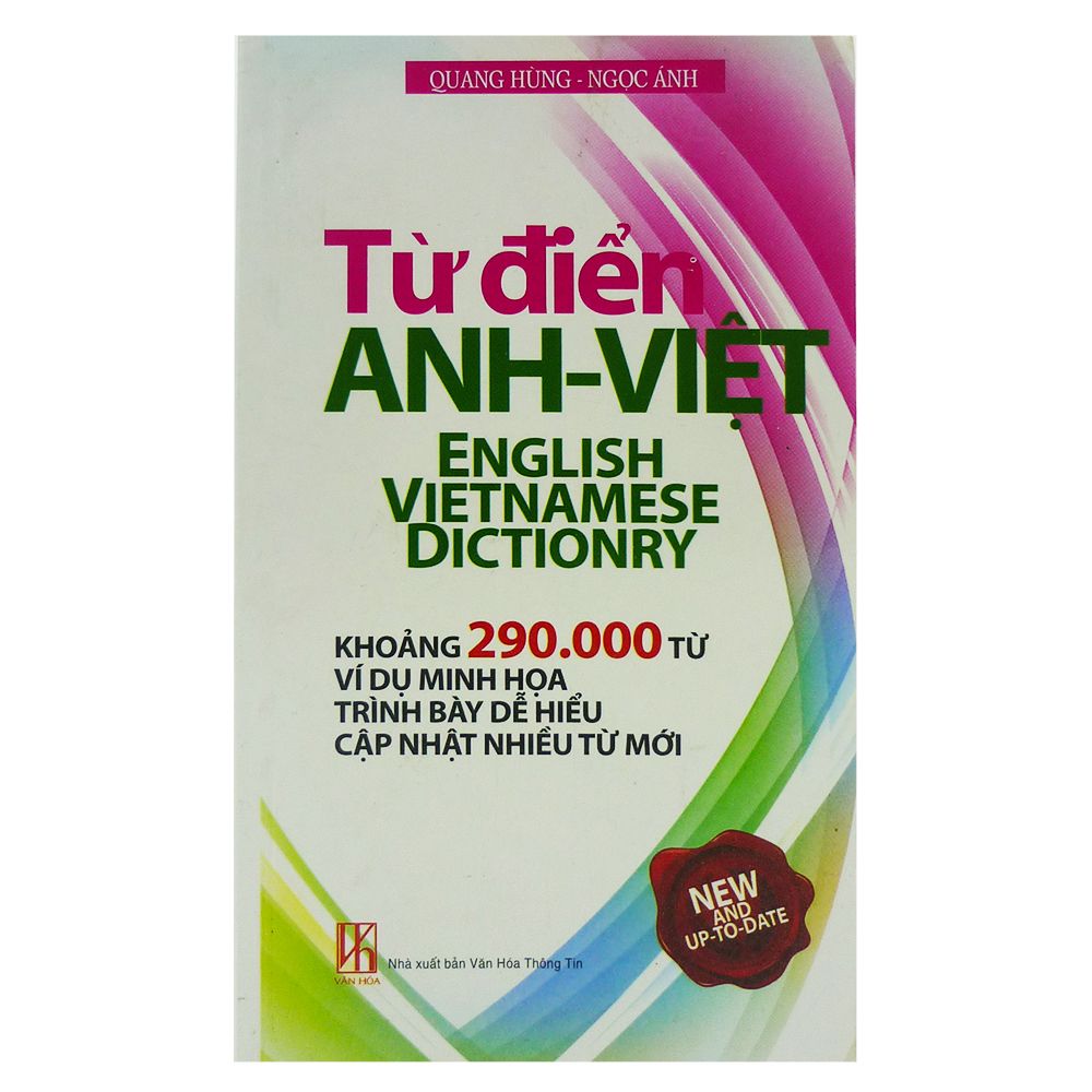  Từ Điển Anh - Việt (Khoảng 290.000 Từ) 