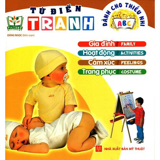  Từ Điển Tranh Dành Cho Thiếu Nhi - Gia Đình, Hoạt Động, Cảm Xúc 