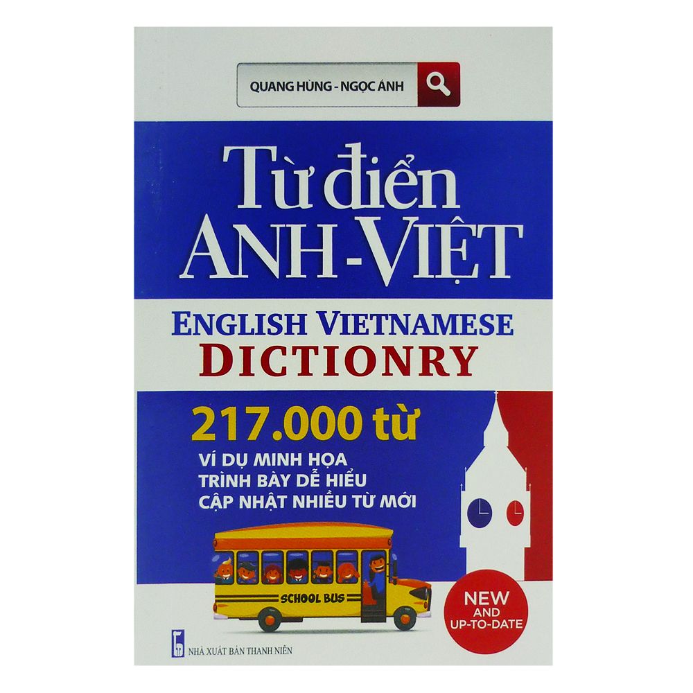  Từ Điển Anh - Việt 217000 Từ (Quang Hùng - Ngọc Ánh) 