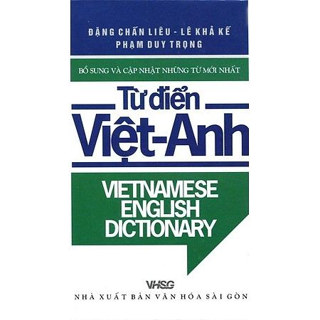  Từ Điển Việt - Anh (NXB Văn Hóa Sài Gòn) 