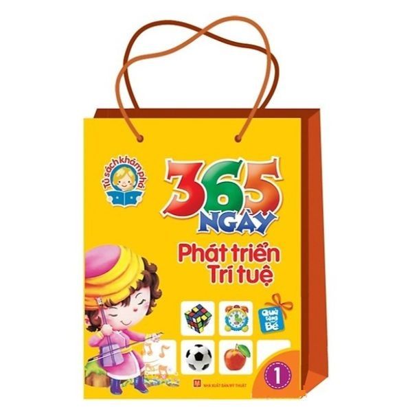  Tủ Sách Khám Phá - 365 Ngày Phát Triển Trí Tuệ 1 (Trọn Bộ 8 Cuốn) 