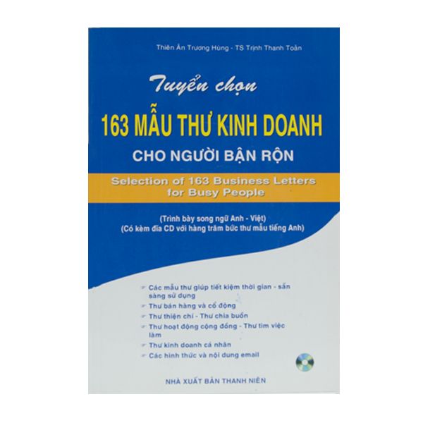  Tuyển Chọn 163 Mẫu Thư Kinh Doanh Cho Người Bận Rộn 