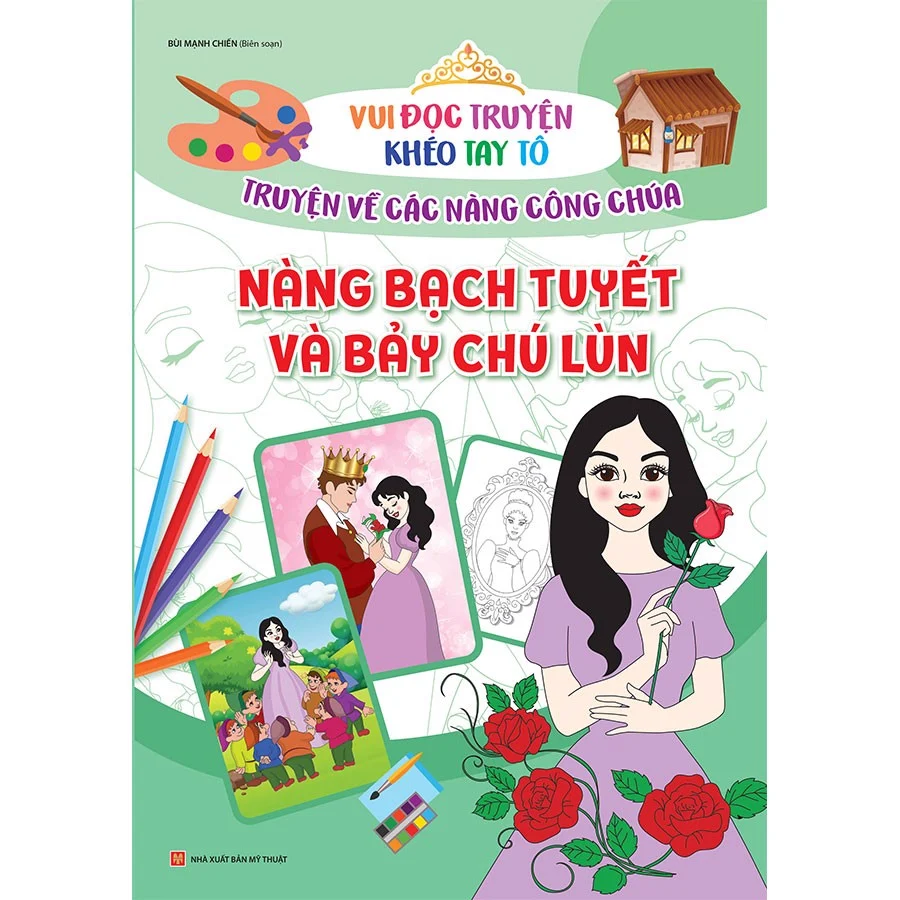  Vui Đọc Truyện Khéo Tay Tô - Nàng Bạch Tuyết Và Bảy Chú Lùn 