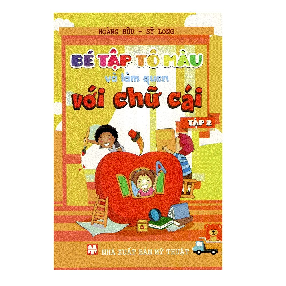  Bé Tập Tô Màu Và Làm Quen Với Chữ Cái - Tập 2 