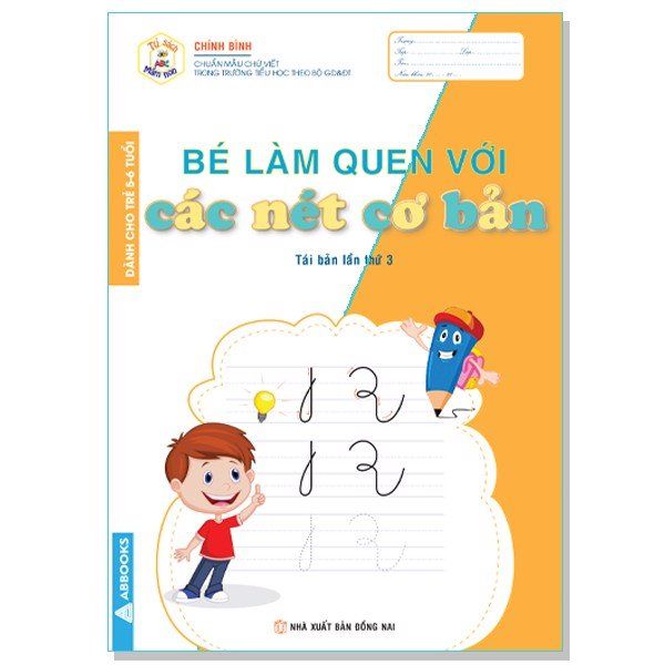  5-6T Bé Làm quen nét cơ Bản (32Trang) 