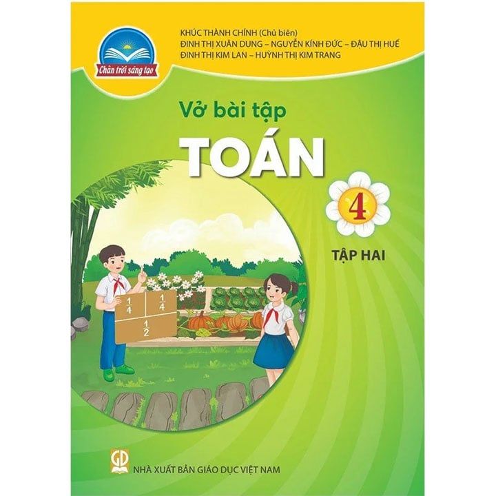  Vở Bài Tập Toán 4 Tập 2 - Chân Trời Sáng Tạo 