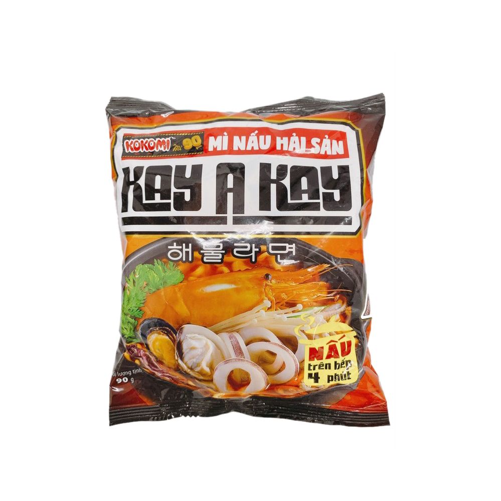  Mì Nấu Hải Sản Kay A Kay - Kokomi - Gói 90g 