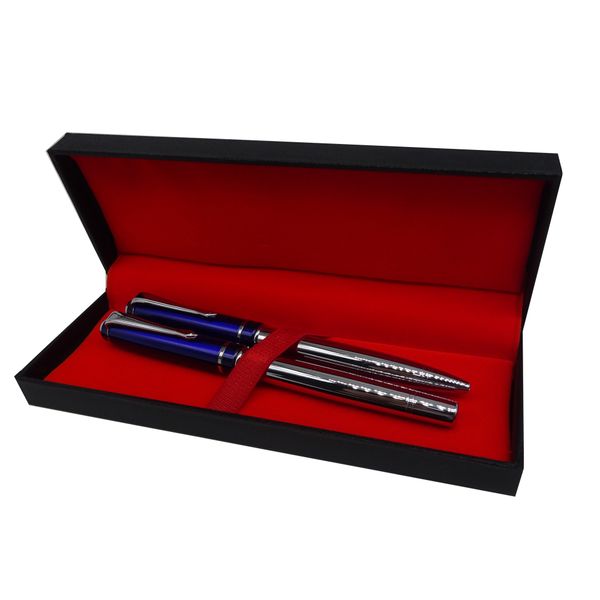  Bút Bi Doanh Nhân - 2 Cây - Mực Xanh 