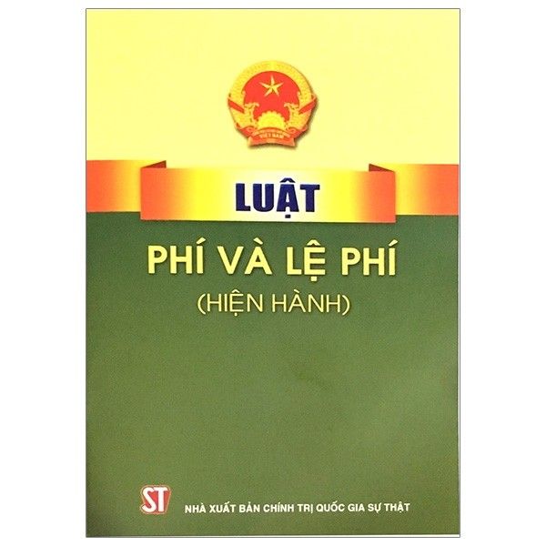  Luật phí và lệ phí 