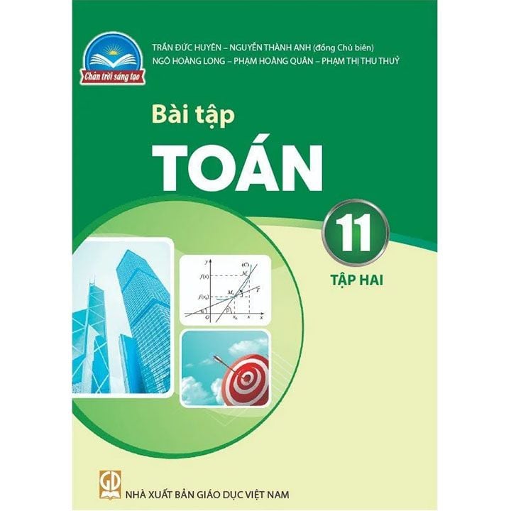  Vở Bài Tập Toán Lớp 11 Tập 2 - Chân Trời Sáng Tạo - 2025 