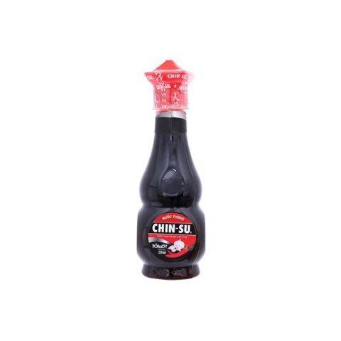  Nước Tương Chin Su Tỏi Ớt 100% Đậu Nành - Chai 250ml 