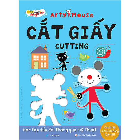  Arty Mouse - Cắt Giấy - Cutting 
