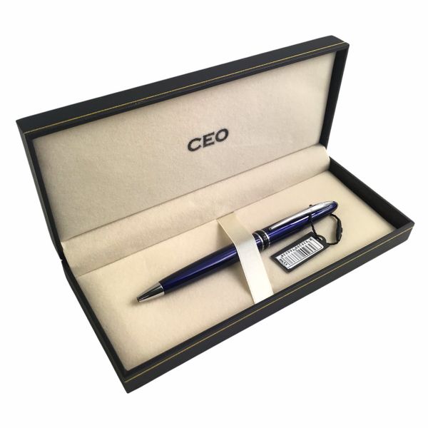  Bút Bi CEO - 6633 - Vặn Kèm Hộp - Màu Xanh 