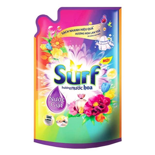  SURF nước giặt hương nước hoa 1.6kg 