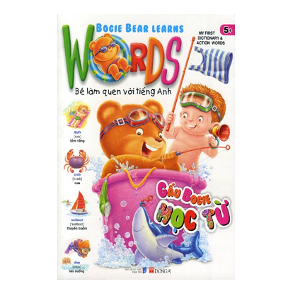  Gấu Bogie Học Từ - Bogie Bear Learn Words - Bé Làm Quen Với Tiếng Anh 